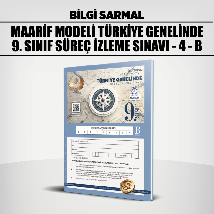 B.SARMAL 09.SINIF TÜRKİYE GENELİ (SİS) 4-B - 25-26